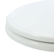 BEMIS STA-TITE Elongated Closed Front Toilet Seat in White-1526CH 000