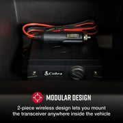 Cedar Electronics CCBR19UL61 Cobra 19 ULTRA 6 AM/FM Recreational CB Radio Black 40-Channels