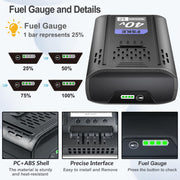 FSKE 3.0Ah 40V Lithium Ion Power Tool Battery Replacement for Kobalt KB340-06 KB240-06 KB240-03 KB2540C-06 KB245-06 KB440