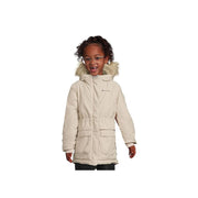 Columbia Girls Nordic Strider II Jacket, Waterproof Breathable, Omni-Heat Infinity, Dark Stone, Medium, 209024