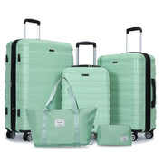 Tripcomp Luggage Sets 5 Piece, Hardside Travel Luggage Set (20/24/28) with TSA Lock, Expandable Suitcase Set with Spinner Wheels