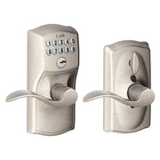 Schlage FE595 CAM 619 ACC Camelot Keypad Entry with Flex-Lock Satin Nickel