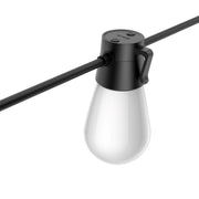 Feit Electric Outdoor LED String Lights, 24 Ft, 12 Frosted Color Changing Smart RGB Bulbs, Wet Location Rated, LVSL24-12/RGBW/AG
