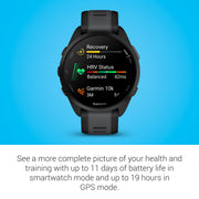 Garmin Forerunner 165 Music Running GPS Smartwatch