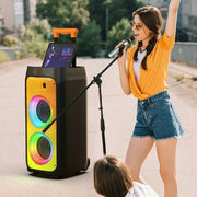 JYX JYX-T8 500W Powerful Karaoke Machine with 2 Mic