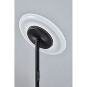 Simplee Adesso HW-F4015RB RGB Black Floor Lamp, 6 Automatic Color Modes, 12W LED, 1000 Lumens, 71 Inch, Modern Design