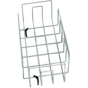 Ergotron Neo-Flex Cart Wire Basket Kit, Adjustable Silver Metal Storage Basket for Laptop and LCD Carts, 15 lb Capacity, 97-544