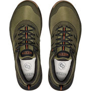 KEEN Hightrail Waterproof Hiking Shoes for Men - Winter Mossy/Gold Flame - 12M