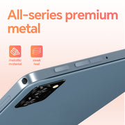 Doundy Android Tablet, 10.1 Inch HD IPS Display, Octa-Core Processor, 10GB RAM, 64GB Storage, Dual Cameras, Bluetooth 5.0, Blue