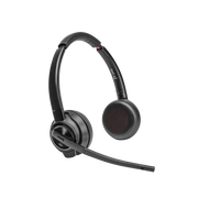 HP Poly Savi 8420 Office Series Wireless Noise Canceling Bluetooth Stereo On-Ear Headset, Black, Microsoft Teams Certified