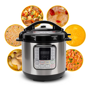 Nieyigj 6L Electric Pressure Cooker 10-in-1 Multi-Cooker with 1000W Power Stainless Steel Slow Cooker and Rice Cooker 15.7 X 13.0 Inches / 40.0 X 33