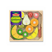 Melissa & Doug Wooden Play Food Cutting Fruit Set