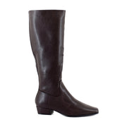 Madden Girl Florance Womens Knee-High Dress Boots, Low 1.5-Inch Block Heel, Zip-Up Closure, Round Toe, Size 9 M Brown