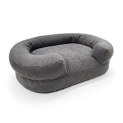 Beautiful WMB001CL Large Pet Bed, 44 x 34 x 25in, Charcoal with Removable Cover