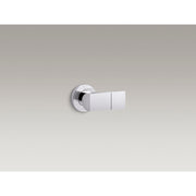 Kohler Exhale Adjustable Wall Bracket with Ball-Pivot Joint, Vibrant Brushed Moderne Brass, Wall Mounted, 98349-2MB