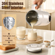 Moreblue G038 10-in-1 Automatic Nut Milk Maker, 35oz Soy Milk Maker Machine with Self-Cleaning,Homemade Oat Milk Maker