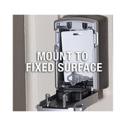 Master Lock 5441DHC Bluetooth Wall Mount w/Backup Keypad Entry Black & Silver
