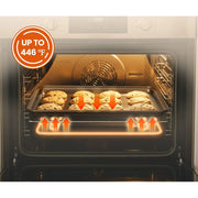 Kikcoin KBKS02GY7 22 Pieces Carbon Steel Non-Stick Baking Pan Set