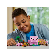 LEGO 6526777 Minecraft The Baby Pig House Building Toy - Fun Playset with 5 Minifigures for Kids Ages 7+