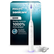Philips Sonicare HX7400/03 6000 Series Electric Toothbrush, Pressure Sensor, 6 Settings, USB-A Rechargeable