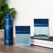 Guess Seductive Blue Eau de Toilette Cologne Spray for Men, Oriental Woody Fragrance, 1.7 Fl Oz, 32042A