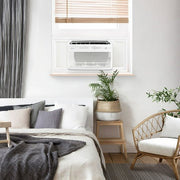 Keystone KSTAW08INV 8,000 BTU Window Mounted Inverter Air Conditioner with Remote Control, White