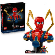 LEGO 76326 Marvel Iron Spider-Man Bust Building Kit for Adults