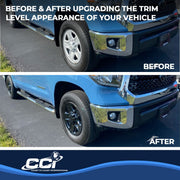 Coast To Coast 18 Inch 5-Spoke Gloss Black Snap-On Wheel Cover Set of 4 for Toyota Tundra
