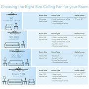 Kichler 330242 Bowen Indoor Ceiling Fan 52-in Brushed Nickel (5-Blade)