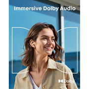 Anker Soundcore Liberty 5 Wireless Earbuds, Adaptive Noise Cancellation, Dolby Audio, 6-Mic AI Clear Calls, Fast Charging, Pink, A3957