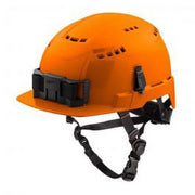 Milwaukee 48-73-1332 Orange Front Brim Vented Helmet - Type 2, Class C, Pack of 1