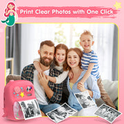TIATUA S8 Kids Camera Instant Print Digital Camera for Girls Aged 3-15 - Pink