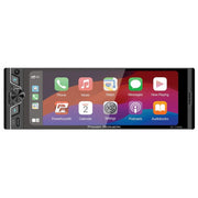 Power Acoustik Car Stereo, Single DIN, 6.5-Inch Color Touchscreen, Wireless Apple CarPlay, Android Auto, Bluetooth 5.0, USB Input, Backup Camera Support, CP-71WAK