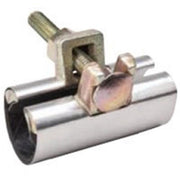 B&K 1-Bolt Pipe Repair Clamp, Galvanized 430 Stainless Steel, 1 in x 3 in, Single Bolt, Durable Construction, 160-605