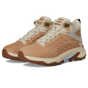 Merrell Moab Speed 2 LTR Mid Waterproof Hiking Boots, Women's, Latte, Leather and Synthetic Upper, Size 9 M, J038492