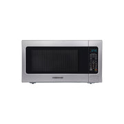 EMG East 4489 Countertop Microwave Oven with Smart Sensor Black Interior Stainless Steel