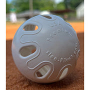 Stee-Rike 3 Premium Plastic Hard Baseball Training Balls, White and Red, 9 Pack with 2 Curveballs, 64313-9