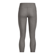 Under Armour Womens HeatGear Tech High-Rise Ankle Leggings, 4-Way Stretch, No-Slip Waistband, Charcoal Light Heather, Small, 1365335
