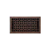 Signature Hardware 435749 Appert Steel Floor Register 6in x 12in 7-1/4