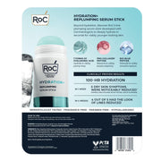 RoC Hydration+ Serum Stick, Facial Serum with 7 Forms of Hyaluronic Acid, Pro-Collagen and Bio-Blue Peptides, Hypoallergenic, Fragrance-Free, 1.4 OZ 2 Pack