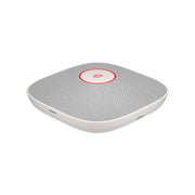 Poly Studio A2 Wired Table Microphone, Cardioid, White, Includes Mount Plate and I/O Cables, B22X4AA#AC3