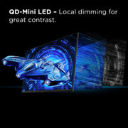 TCL 27G64 QHD QD-Mini LED Gaming Monitor, 27-Inch, 180Hz Refresh Rate, Black and Gray