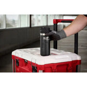 Milwaukee 48-22-8395B PACKOUT 18oz Insulated Bottle with Sip Lid Black