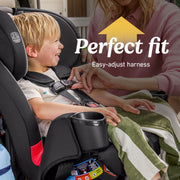Graco TriRide 3-in-1 Convertible Car Seat, Clybourne Black, Rear-Facing 5-40 lb, Forward-Facing 26.5-65 lb, Highback Booster 40-100 lb, 2215745