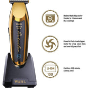 Wahl Professional 8171-700 5 Star Cordless Detailer Li Gold Trimmer