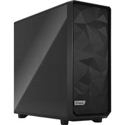 Fractal Design Meshify 2 XL Full Tower Computer Case, Black Tempered Glass, High Airflow Angular Mesh, Dual-Layout Interior, E-ATX Support, Extensive Storage, Water Cooling Compatible, FD-C-MES2X-02