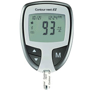 Ascensia Contour Next EZ Blood Glucose Monitor with No Coding Technology, Fast 5-Second Test, Personalized Settings, Lancing Device and Lancets, 7252