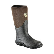 Irish Setter MudTrek Chore Waterproof Full Fit Rubber Boots for Men, Brown, Size 13M, 4839