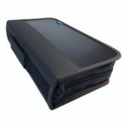 Maxell 96ct CD/DVD Zipper Storage Case, Black - Water Resistant