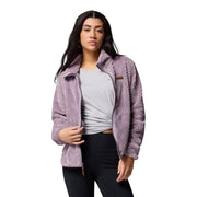 Columbia Fire Side II Sherpa Full-Zip Jacket for Ladies - Shale Purple - XL